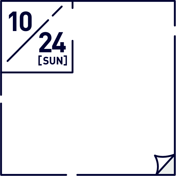 10/24[SUN]
